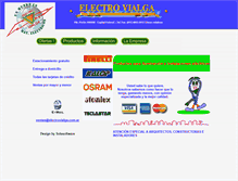 Tablet Screenshot of electrovialga.com.ar